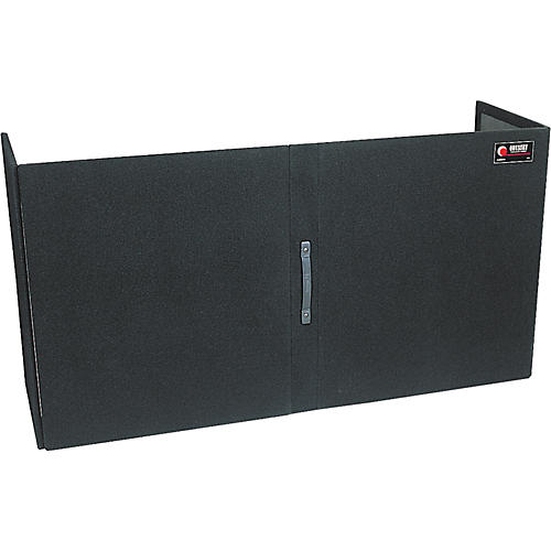 Carpeted Double Foldout Screen