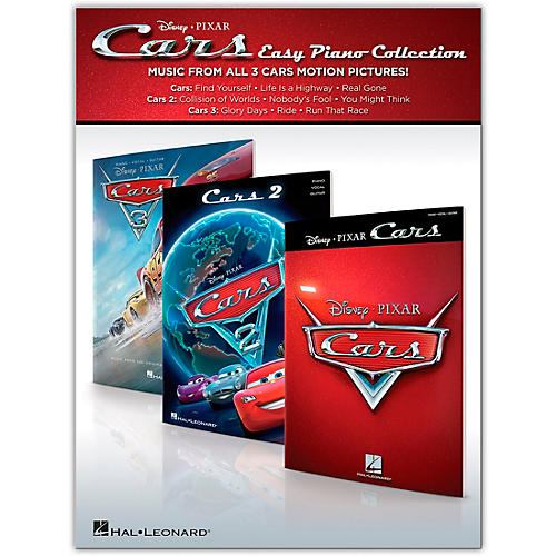 Cars - Easy Piano Collection Music from All 3 Disney Pixar Motion Pictures