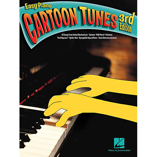 Hal Leonard Cartoon Tunes - 3rd Edition Easy Piano Songbook