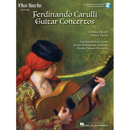 Carulli - Two Guitar Concerti (E Min Op 140 and A Maj Op 8a) Music Minus One BK/CD by Christian Reichert
