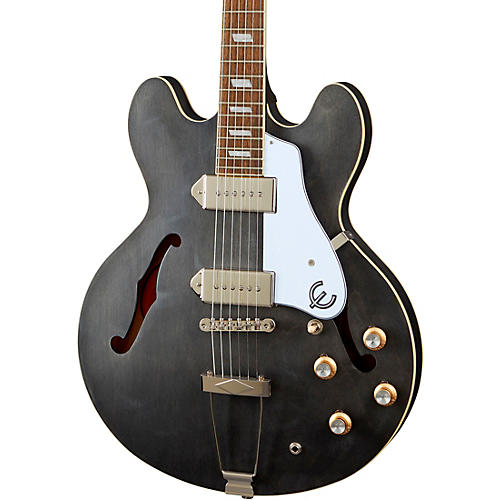 Epiphone Casino Worn Hollow Body Electric Guitar Ebony