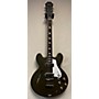 Used Epiphone Casino Worn Hollow Body Electric Guitar olive drab