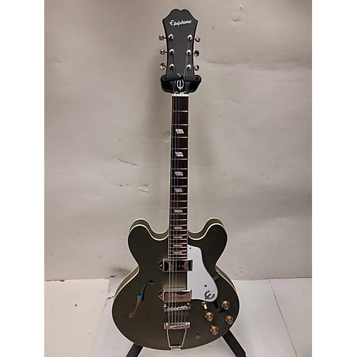 Epiphone Casino Worn Hollow Body Electric Guitar Army Green