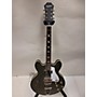 Used Epiphone Casino Worn Hollow Body Electric Guitar Army Green