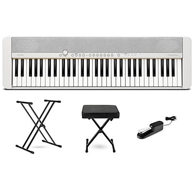 Casio Casiotone CT-S1 61-Key Portable Keyboard Essentials Bundle