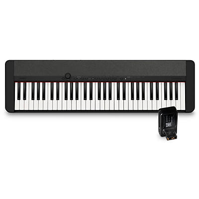 Casio Casiotone CT-S1 Portable Keyboard With WU-BT10 Bluetooth Adapter -