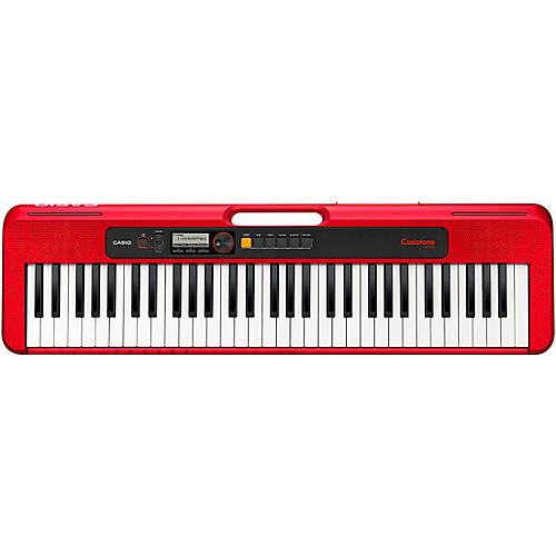 Casio Casiotone CT-S200 61-Key Digital Keyboard Condition 1 - Mint Red
