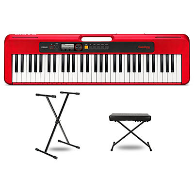 Casio Casiotone CT-S200 Keyboard with Stand and Bench