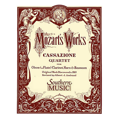Southern Cassazione (Oboe/Flute, Clarinet, Horn and Bassoon) Southern Music Series Arranged by Albert Andraud