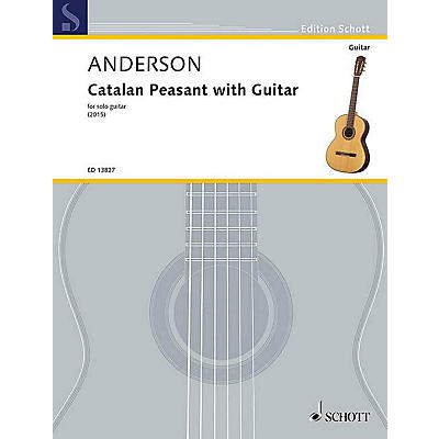 Schott Catalan Peasant with Guitar (for Solo Guitar) Guitar Series Softcover