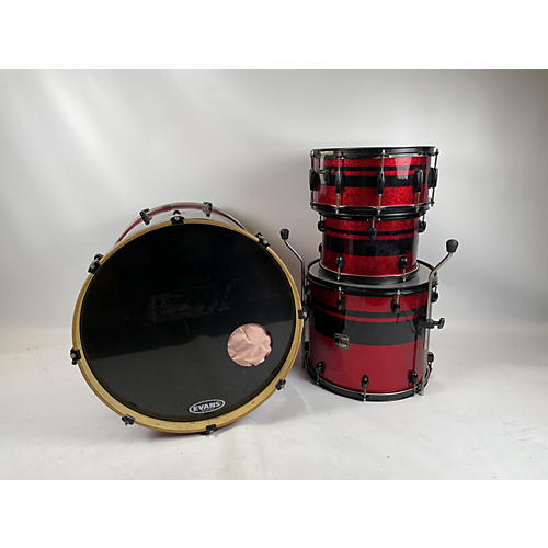 Gretsch Drums Catalina Club Rock Drum Kit Red Sparkle