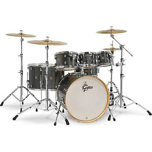 Gretsch Drums Catalina Maple 6-Piece Shell Pack with Free 8 in. Tom Black Stardust