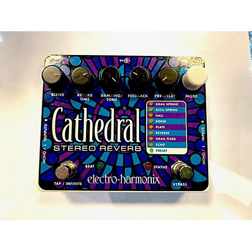Cathedral Stereo Reverb Effect Pedal