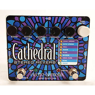 Electro-Harmonix Cathedral Stereo Reverb Effect Pedal