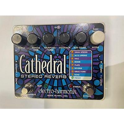 Electro-Harmonix Cathedral Stereo Reverb Effect Pedal