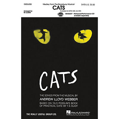 Hal Leonard Cats (Medley) SAB Arranged by Ed Lojeski