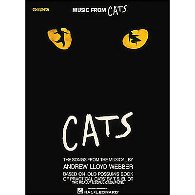 Hal Leonard Cats (Music From 2003 Complete) arranged for piano, vocal, and guitar (P/V/G)