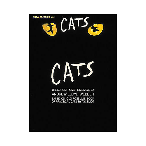 Hal Leonard Cats Vocal Selection From arranged for piano, vocal, and guitar (P/V/G)