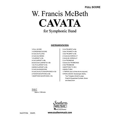 Southern Cavata (Band/Concert Band Music) Concert Band Level 2 Composed by W. Francis McBeth