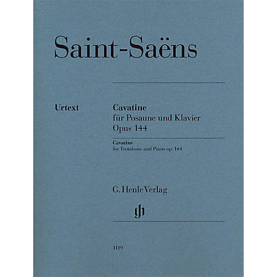 G. Henle Verlag Cavatine, Op. 144 Henle Music Folios Softcover Composed by Camille Saint-Saens Edited by Dominik Rahmer