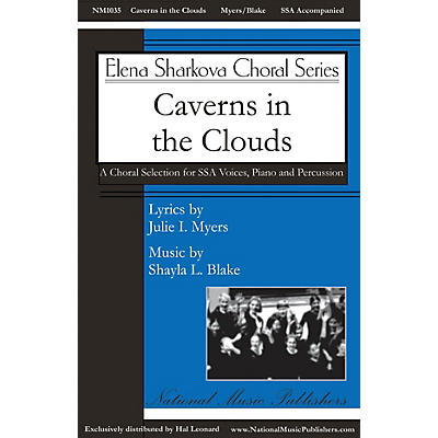 National Music Publishers Caverns in the Clouds SSA composed by Shayla L. Blake