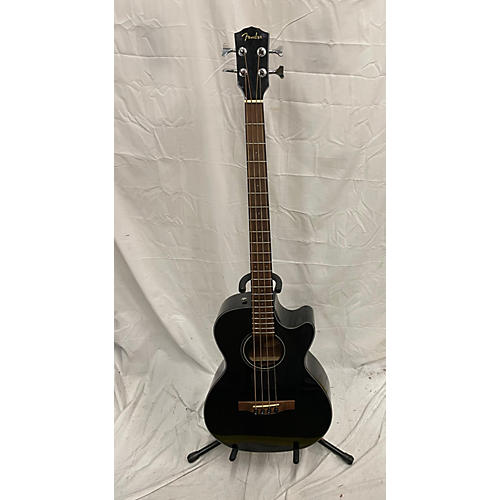 Fender Cb-60sce Acoustic Bass Guitar Black