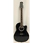 Used Ovation Cc057 Acoustic Electric Guitar Black
