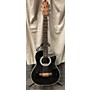 Used Ovation Cc74 Acoustic Bass Guitar Black