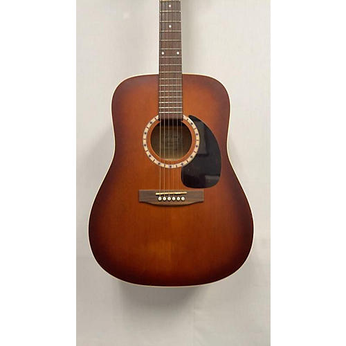 Art & Lutherie Cedar Antique Burst Acoustic Guitar Vintage Natural