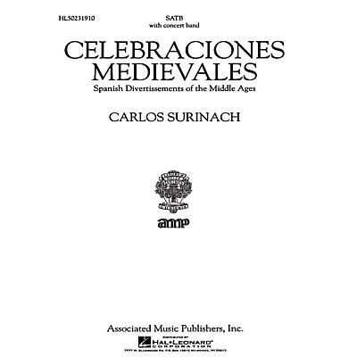 Associated Celebraciones Medievales (Vocal Score) SATB Score composed by Carlos Surinach
