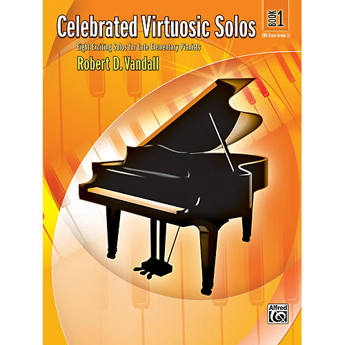 Alfred Celebrated Virtuosic Solos Book