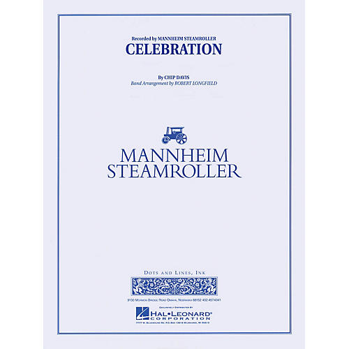 Mannheim Steamroller Celebration Concert Band Level 3-4 by Mannheim Steamroller Arranged by Robert Longfield