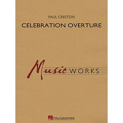 Hal Leonard Celebration Overture, Op. 61 (Revised Edition) Concert Band Level 5 Composed by Paul Creston