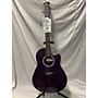 Used Ovation Celebrity CK057 Acoustic Electric Guitar Trans Purple