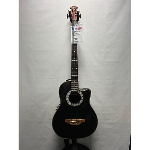 Ovation Celebrity Cc74 Acoustic Bass Guitar Black