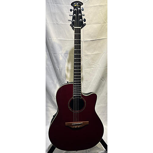 Ovation Celebrity GC057 Acoustic Electric Guitar Red