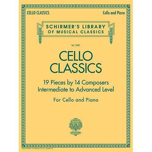 G. Schirmer Cello Classics String Series Softcover
