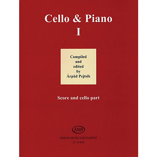 Editio Musica Budapest Cello and Piano (Volume 1) EMB Series