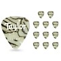 Taylor Celluloid 351 Picks, Abalone 1.21 mm 12 Pack