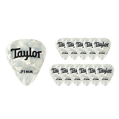 Taylor Celluloid Picks 12-Pack