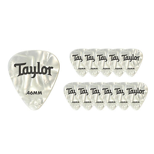 Taylor Celluloid Picks 12-Pack 1.21 mm 12 Pack