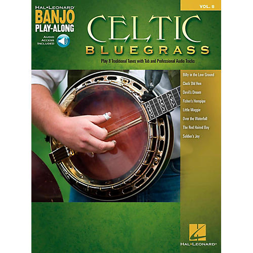 Hal Leonard Celtic Bluegrass - Banjo Play-Along Vol. 8 (Book/Audio Online)