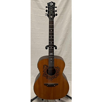 Luna Guitars Celtic Horse Acoustic-Electric Acoustic Electric Guitar