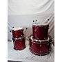 Used Ludwig Centennial Drum Kit RED SPARKLE