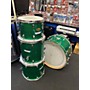 Used Ludwig Centennial Drum Kit Green