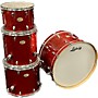 Used Ludwig Centennial Zep Drum Kit Red Sparkle