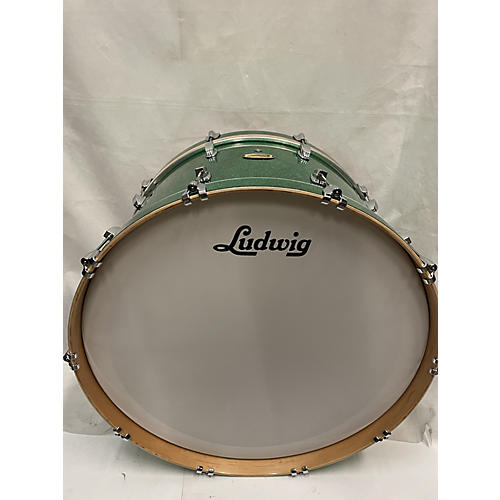 Ludwig Centennial Zep Drum Kit Green Sparkle