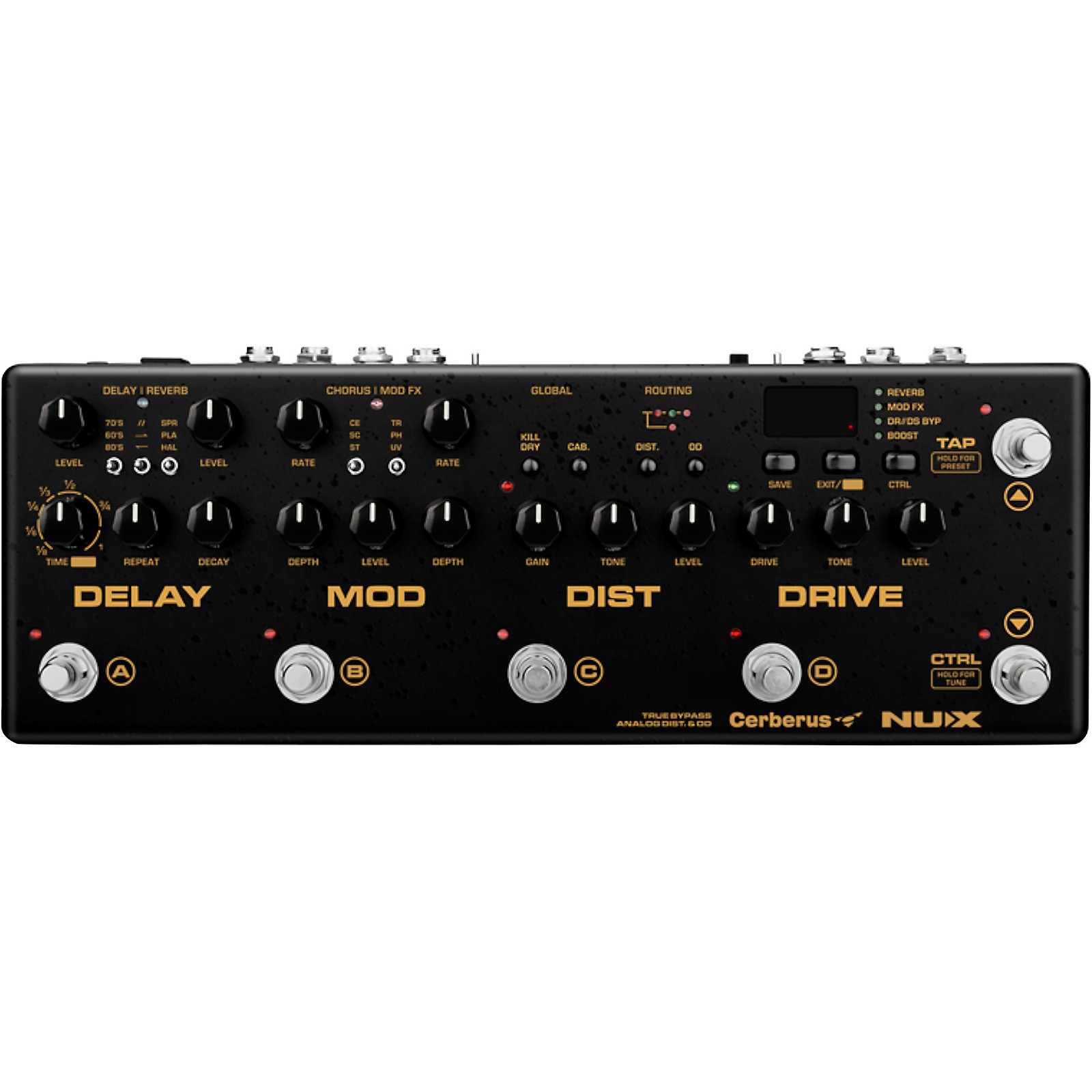 Open Box NUX Cerberus MultiEffects Pedal Musician's Friend