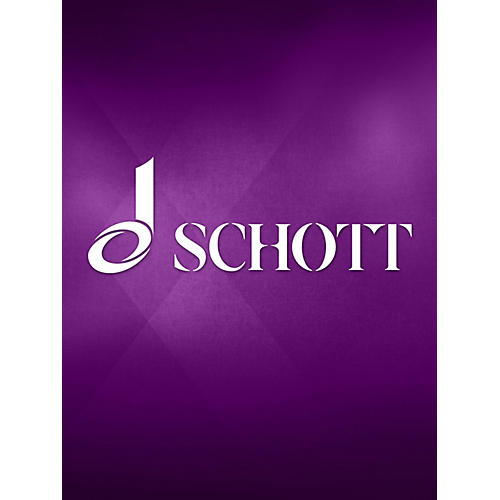 Boelke-Bomart/Schott Chamber Aria (Soprano and Chamber Ensemble) Schott Series Softcover by Jacques Monod
