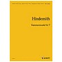 Schott Chamber Music No. 7, Op. 46, No. 2 (Study Score) Schott Series Composed by Paul Hindemith